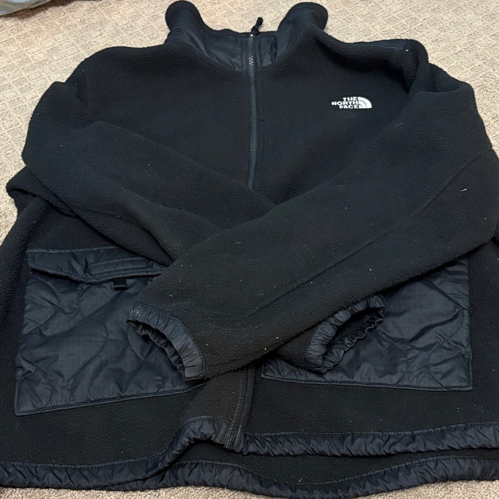 north face zip up!